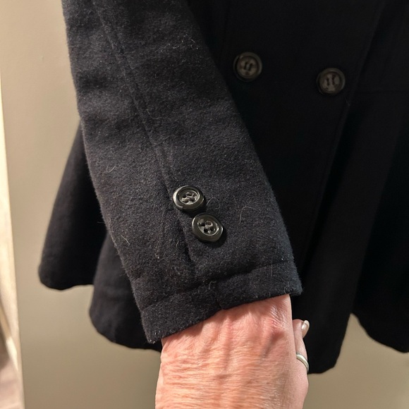 Me Jane double breasted peplum coat size S - Picture 3 of 8